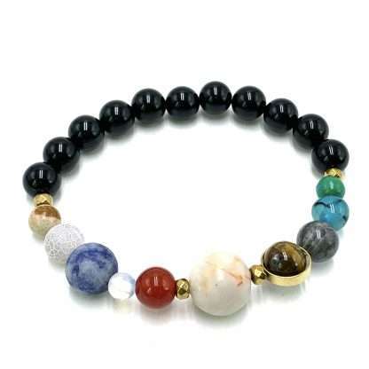 Polished Onyx Solar System Bracelet - Image 3