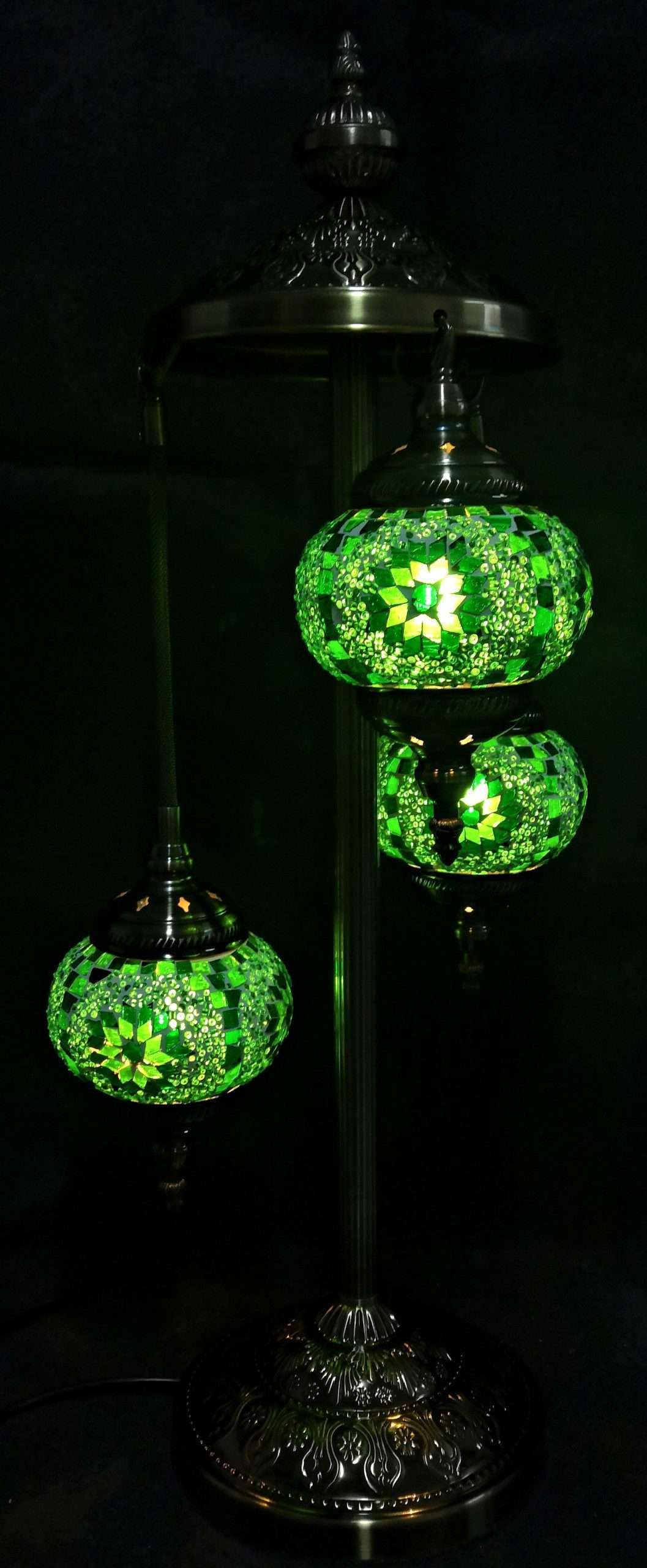 Turkish Mosaic Lamp 3 Tier