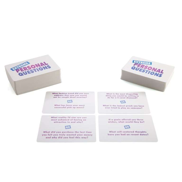 Extreme Personal Questions Party Game Carolina Trading