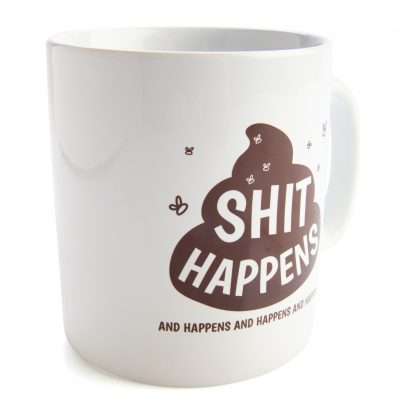 Koolface Sh*t Happens Giant Coffee Mug - Image 3