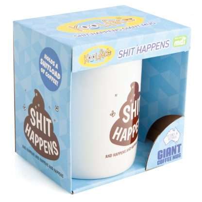 Koolface Sh*t Happens Giant Coffee Mug - Image 5
