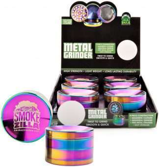 Smokezilla Iridescent Metal Grinder