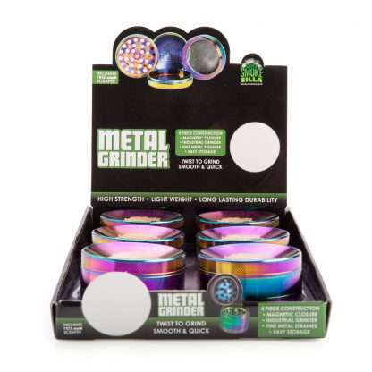 Smokezilla Iridescent Metal Grinder - Image 5