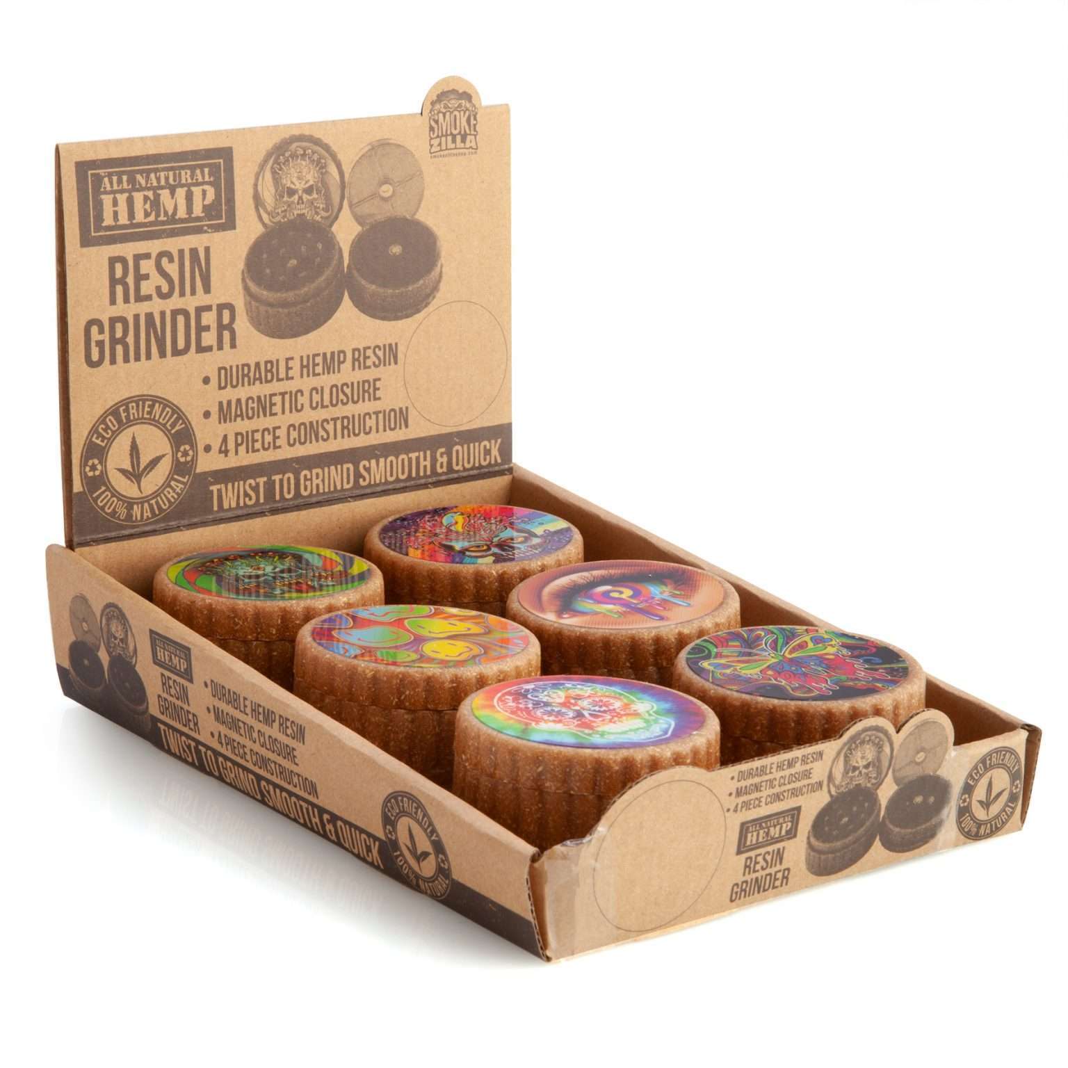 Smokezilla Hemp Resin Grinder Carolina Trading