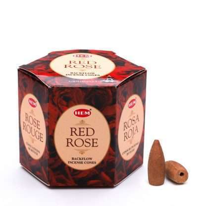 HEM Backflow Cones - Red Rose