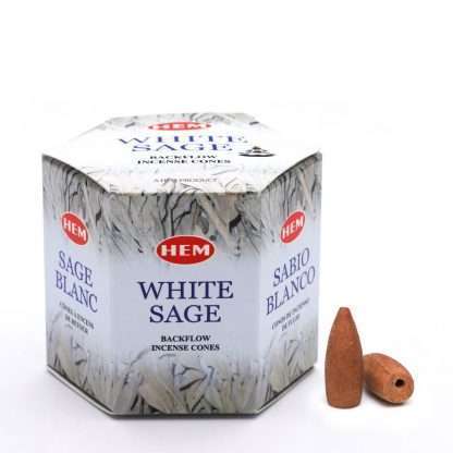 HEM Backflow Cones - White Sage