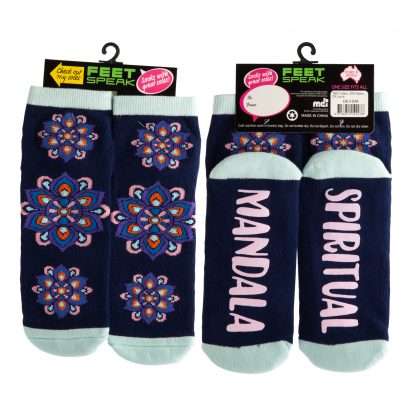 Mandala Feet Speak Socks - Image 6