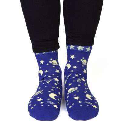 Spaced Feet Speak Socks