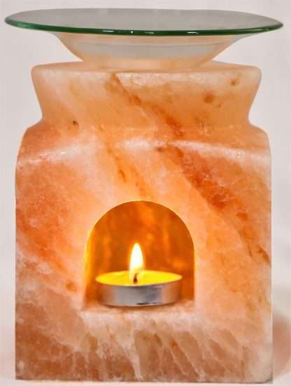 Himalayan Salt Cube Oil Burner