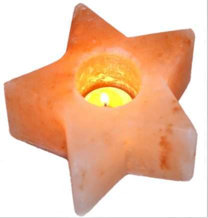 Himalayan Salt T Light Star
