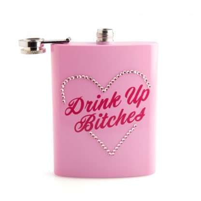 Drink Up B*tches Metal Flask - Image 2