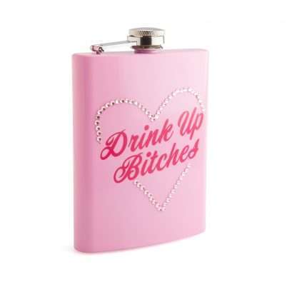 Drink Up B*tches Metal Flask - Image 4
