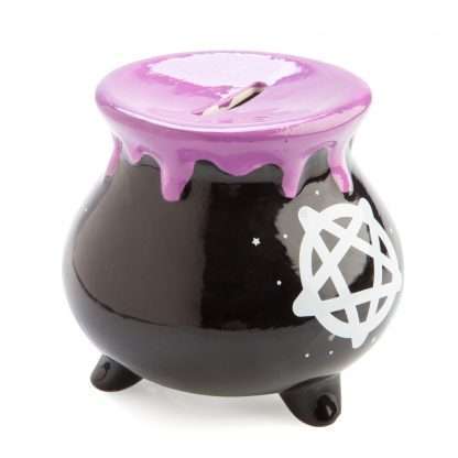 Witches' Brew Cauldron Money Bank - Image 3