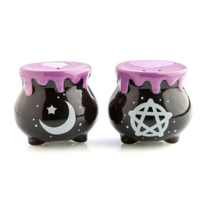 Witches' Brew Cauldron Salt & Pepper Set - Image 2