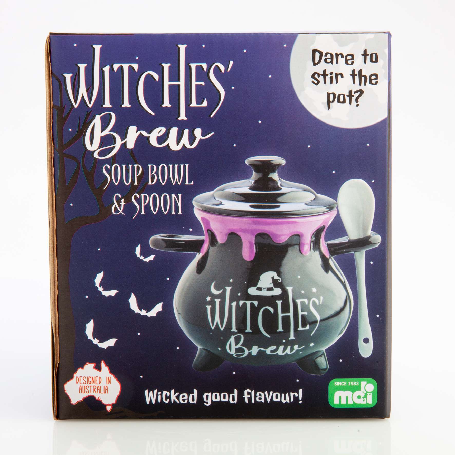 Witches' Brew Cauldron Soup Bowl & Spoon - Image 5