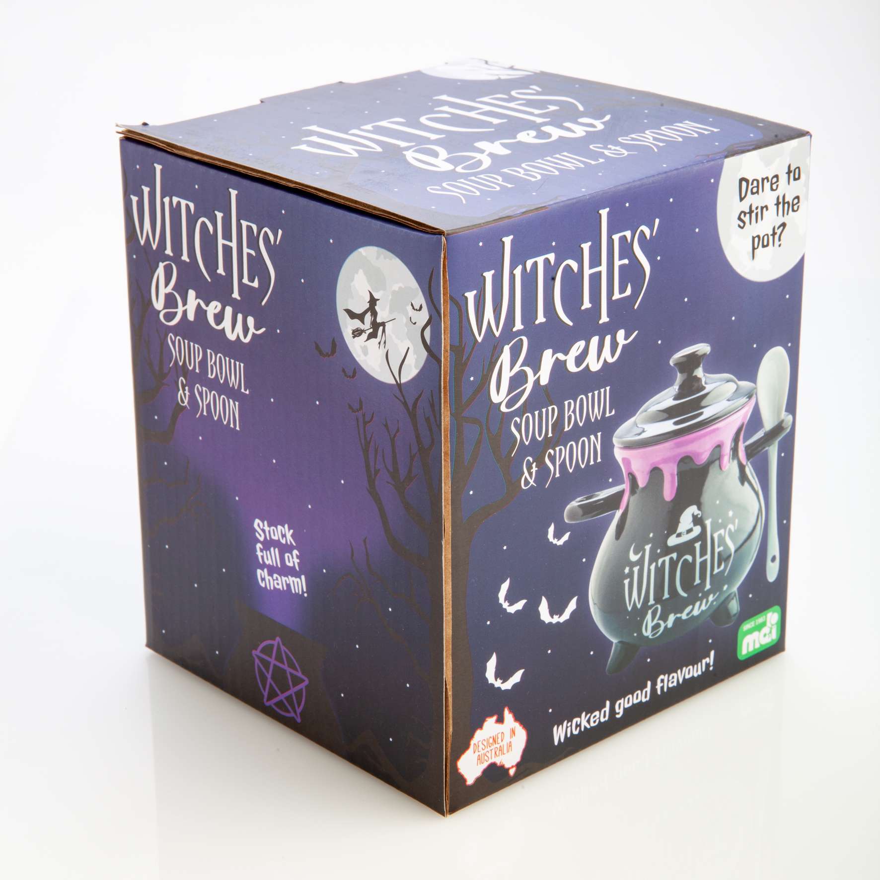 Witches' Brew Cauldron Soup Bowl & Spoon - Image 6