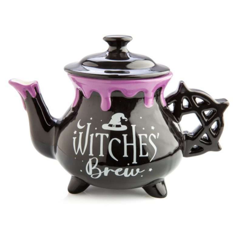 Witches’ Brew Cauldron Tea Set Carolina Trading