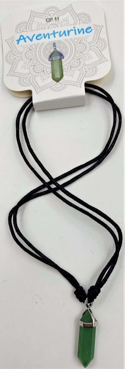 Point Pendant Aventurine