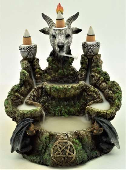 Baphomet Back Flow Burner with LED