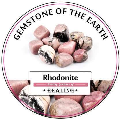 Tumbled stone - Rhodonite 0.5Kg Box