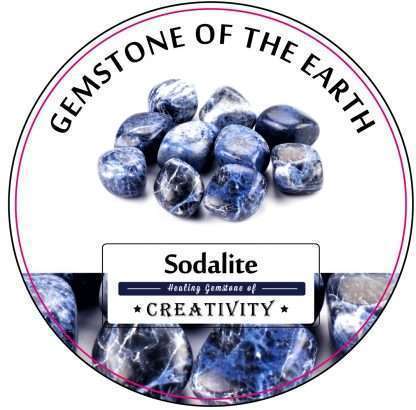 Tumbled stone - Sodalite 0.5Kg Box
