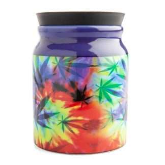 Large Rainbow Weed Stash It! Storage Jar