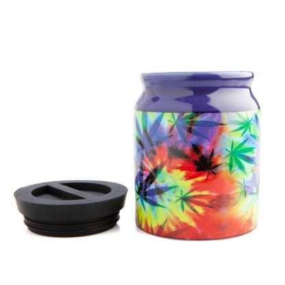 Large Rainbow Weed Stash It! Storage Jar - Image 2