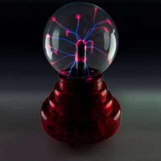 Battery Operated 3-inch Plasma Ball with Red Base