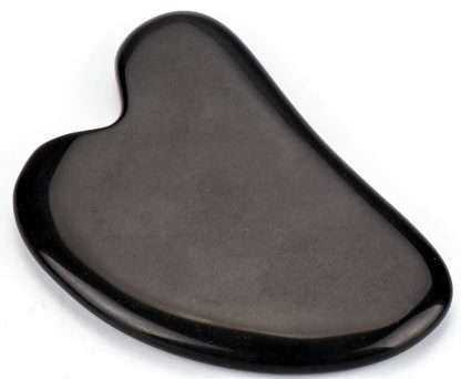 Heart Gua Sha Plate - Black Onyx