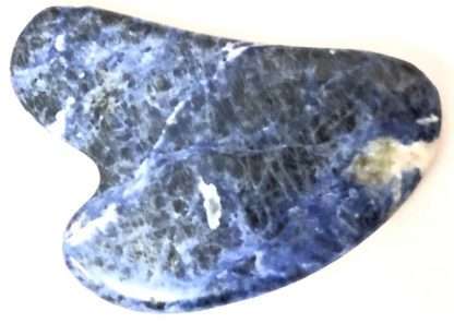 Heart Gua Sha Plate - Sodalite