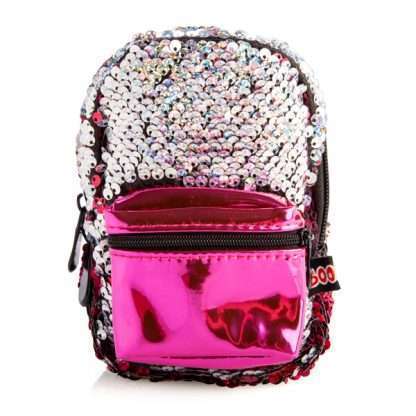 Fuchsia Sequins BooBoo Backpack Mini - Image 6