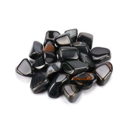 Tumbled stone - Blue Tiger Eye 0.5Kg Box - Image 3