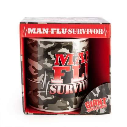 Man Flu Survivor Giant Mug - Image 4