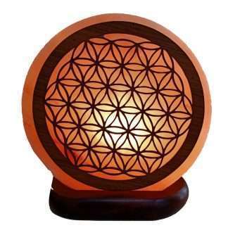 Flower of Life Salt Lamp
