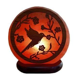 Hummingbird Salt Lamp