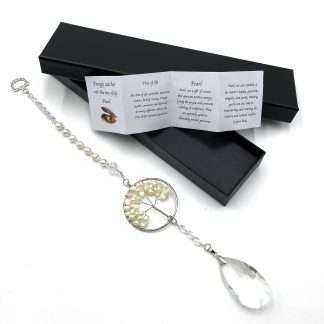 Tree of Life Suncatcher Pearl