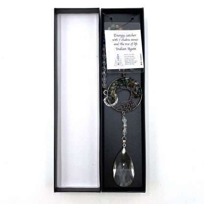 Tree of Life Suncatcher Indian Agate - Image 2