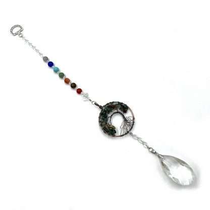 Tree of Life Suncatcher Indian Agate - Image 3