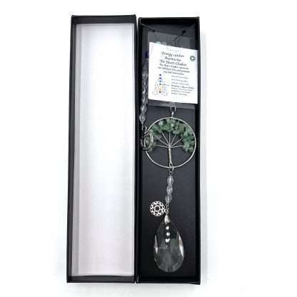 Tree of Life Suncatcher Heart Chakra Aventurine - Image 2