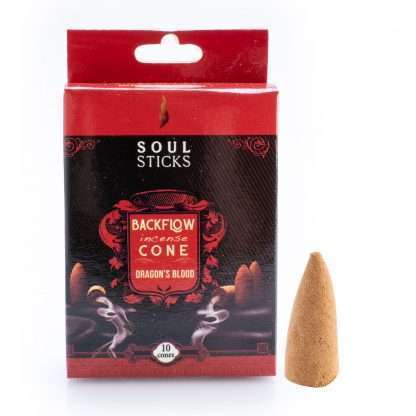 Soul Sticks Dragon's Blood Backflow Incense Cone