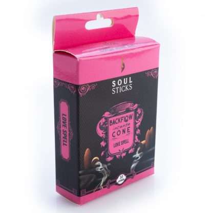Soul Sticks Love Spell Backflow Incense Cone - Image 3