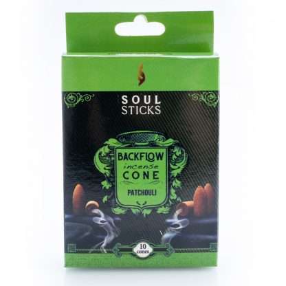 Soul Sticks Patchouli Backflow Incense Cone - Image 2
