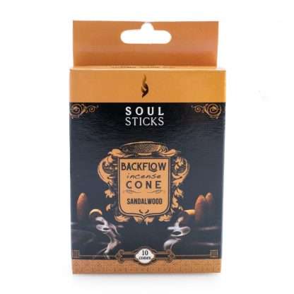 Soul Sticks Sandalwood Backflow Incense Cone - Image 2