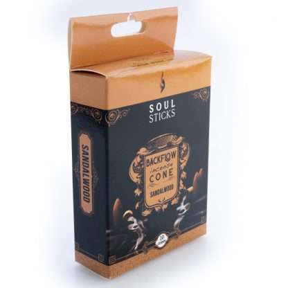 Soul Sticks Sandalwood Backflow Incense Cone - Image 3