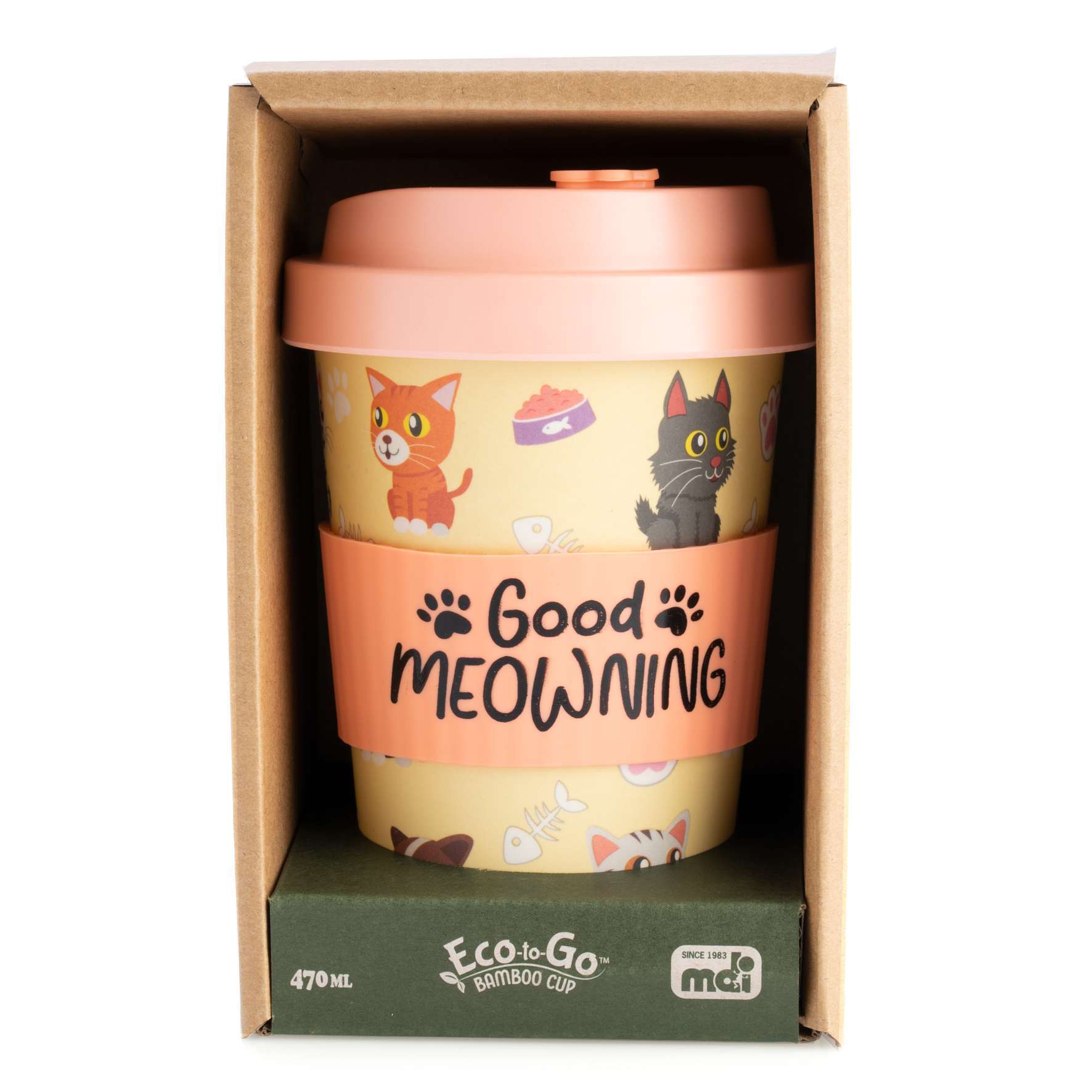 Cat Eco-to-Go Bamboo Cup
