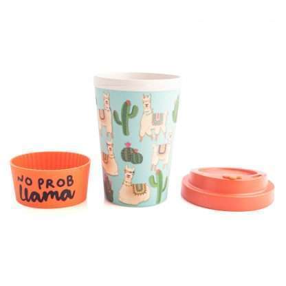 Llama Eco-to-Go Bamboo Cup - Image 3