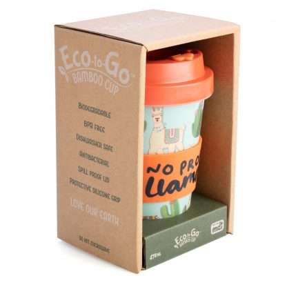 Llama Eco-to-Go Bamboo Cup - Image 5