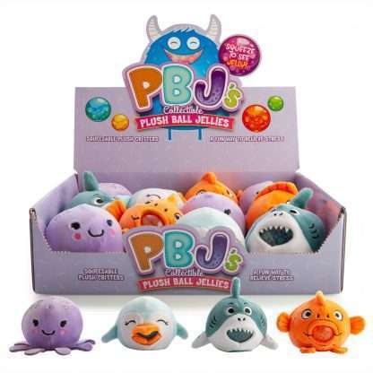 Sea Animal Plush Ball Jellies