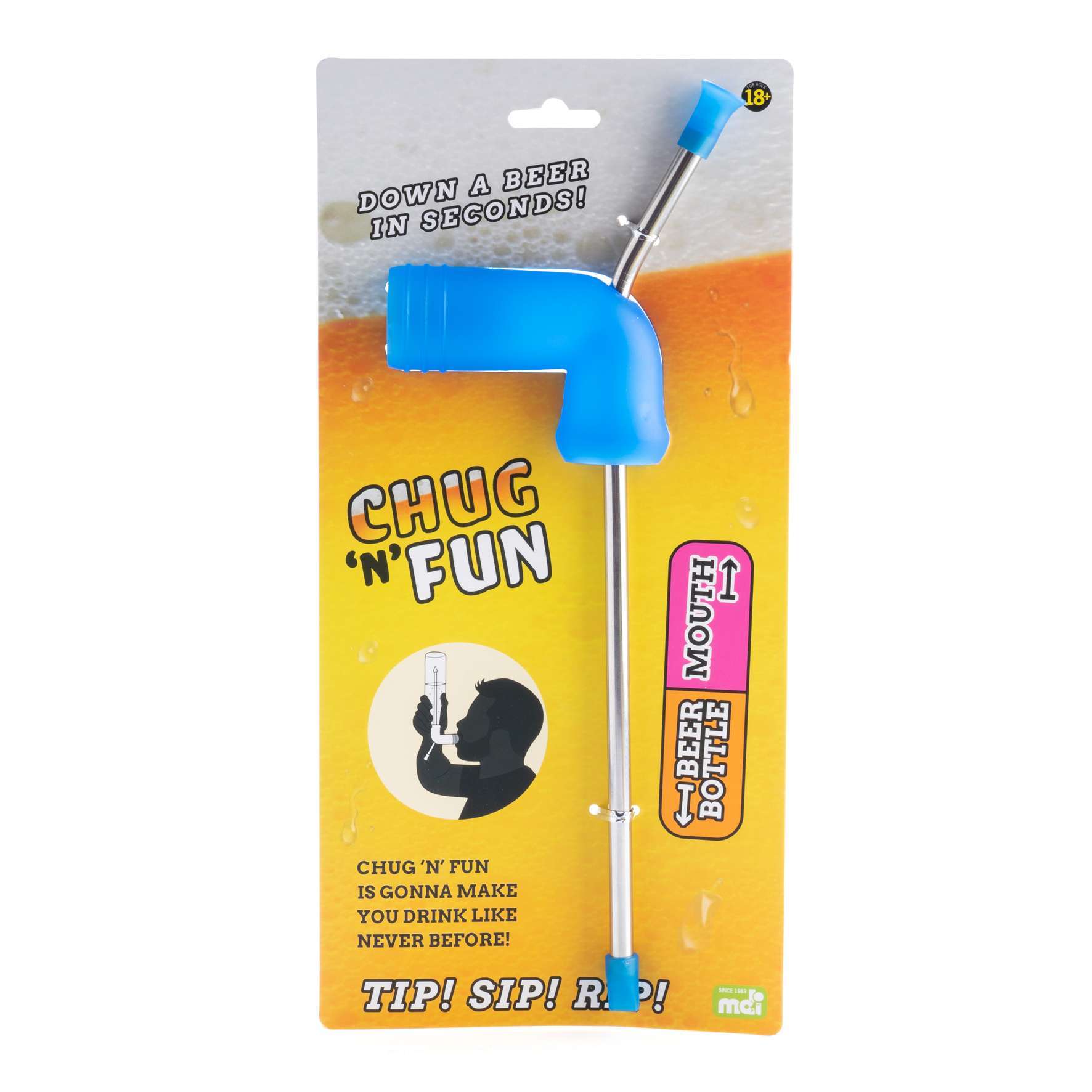 Blue Chug ‘n’ Fun Beer Funnel Carolina Trading