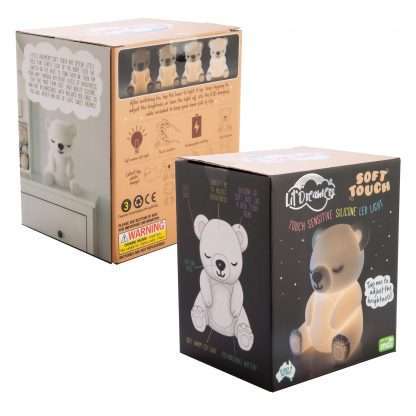Lil Dreamers Bear Soft Touch LED Light - Image 6